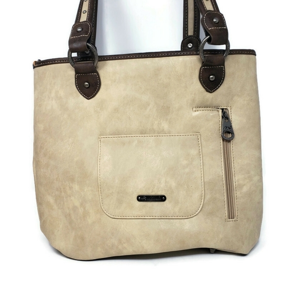 Montana West |  Aztec Collection Concealed Carry Tote - Picture 4 of 8